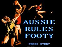 Aussie Rules Footy, capture d'écran